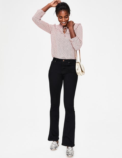 Marylebone Slim Bootcut Jeans - Black Marylebone Slim Bootcut Jeans - Black