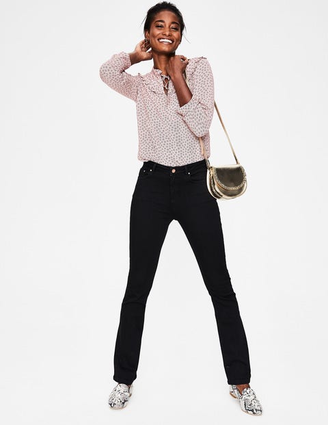 Marylebone Slim Bootcut Jeans - Black Marylebone Slim Bootcut Jeans - Black