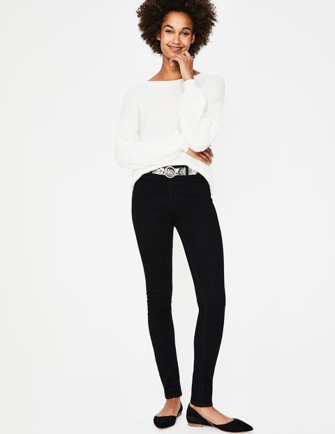 Soho Skinny Jeans - Black | Boden US