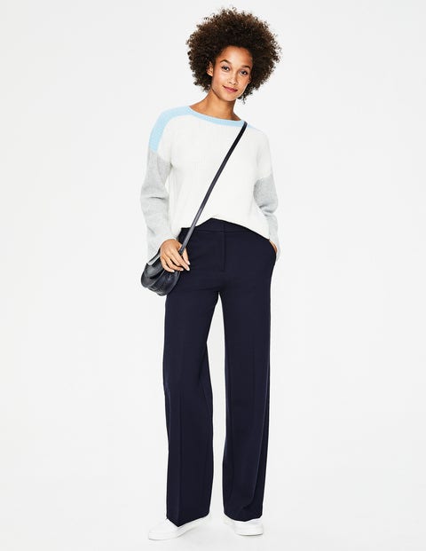 Hampshire Ponte Trousers - Navy Hampshire Ponte Trousers - Navy