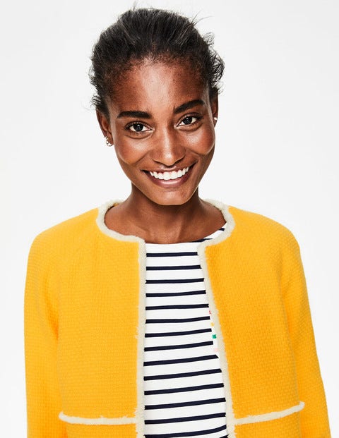 Ida Textured Jacket - Happy Ida Textured Jacket - Happy
