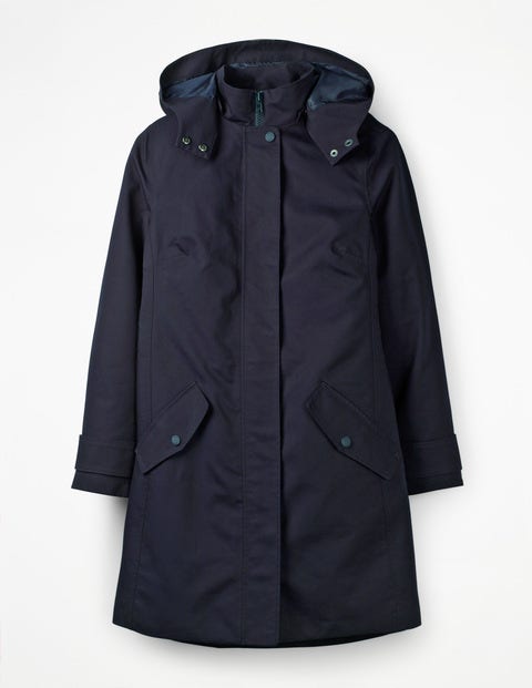 Suki Waterproof Coat - Navy Suki Waterproof Coat - Navy