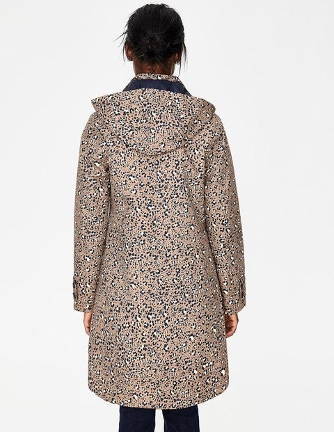 Suki Waterproof Coat - Soft Truffle, Animal Suki Waterproof Coat - Soft Truffle, Animal