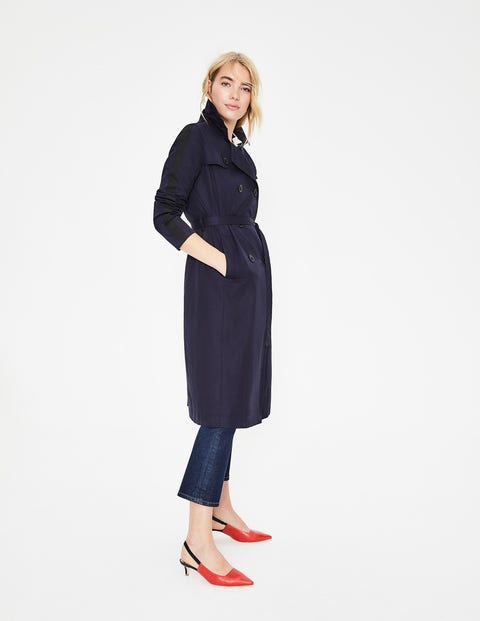Whitstable Trench Coat - Navy Whitstable Trench Coat - Navy