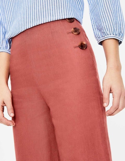 Penzance Linen Pants - Rouge Penzance Linen Pants - Rouge