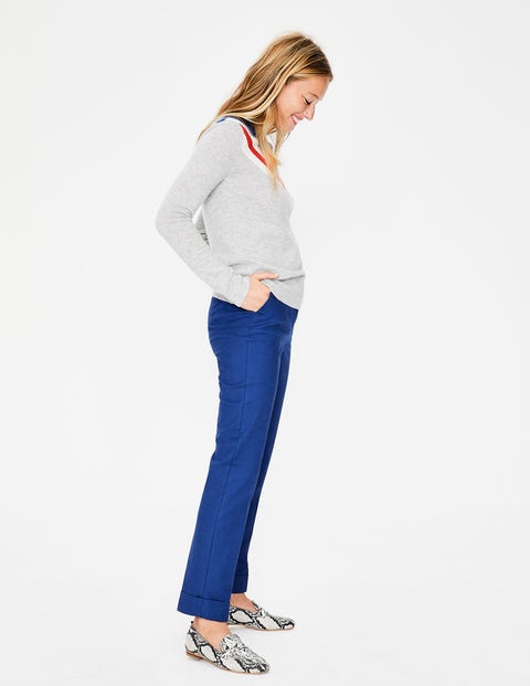 Kensington Turn-Up Pants - Cobalt Kensington Turn-Up Pants - Cobalt