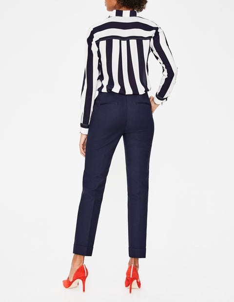 Kensington Turn-Up Pants - Navy Kensington Turn-Up Pants - Navy