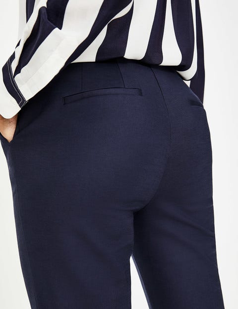 Kensington Turn-Up Pants - Navy Kensington Turn-Up Pants - Navy
