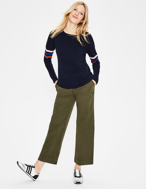 Helena 7/8-Chinohose - Klassisches Khaki Helena 7/8-Chinohose - Klassisches Khaki