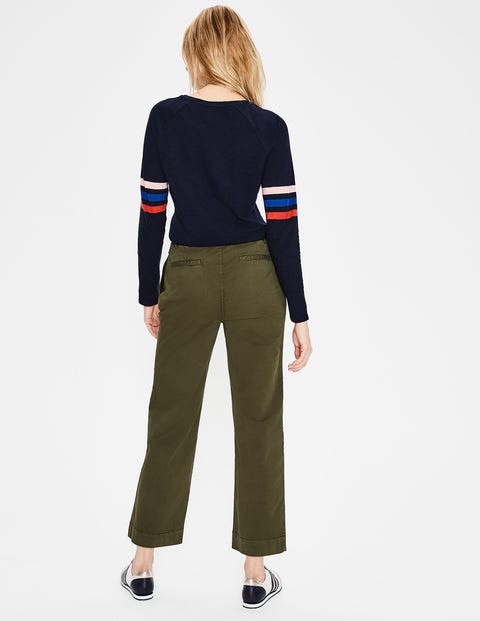 Helena 7/8-Chinohose - Klassisches Khaki Helena 7/8-Chinohose - Klassisches Khaki