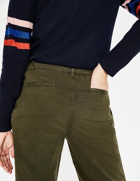 Helena 7/8-Chinohose - Klassisches Khaki Helena 7/8-Chinohose - Klassisches Khaki