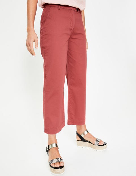 Helena 7/8-Chinohose - Rot Helena 7/8-Chinohose - Rot