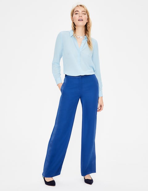 Exeter Wide Leg Pants - Cobalt Exeter Wide Leg Pants - Cobalt