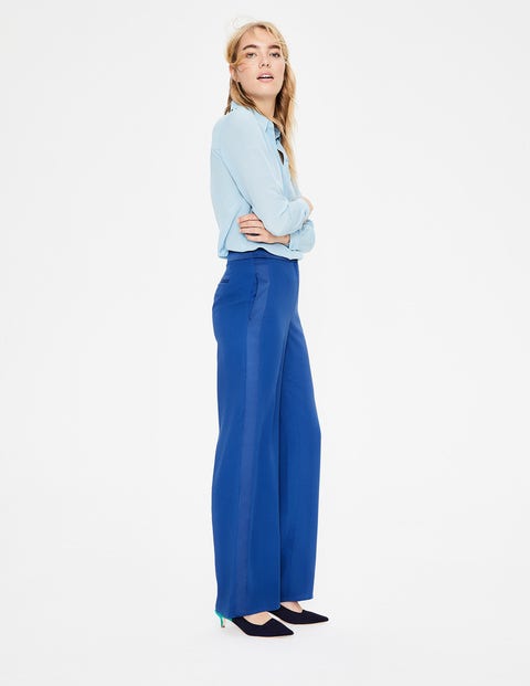 Exeter Wide Leg Pants - Cobalt Exeter Wide Leg Pants - Cobalt