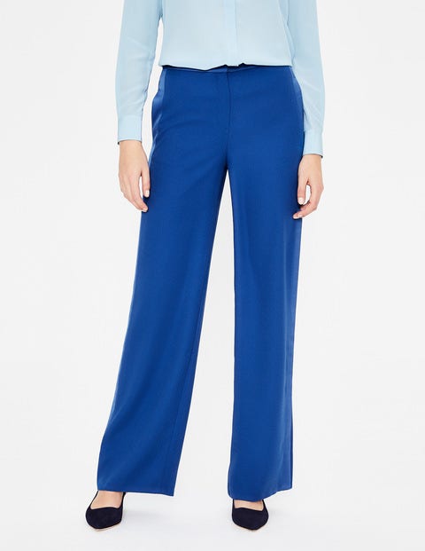 Exeter Wide Leg Trousers - Cobalt Exeter Wide Leg Trousers - Cobalt