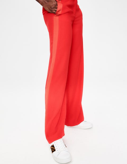 Exeter Hose Mit Weitem Bein - Knalliges Rot Exeter Hose Mit Weitem Bein - Knalliges Rot