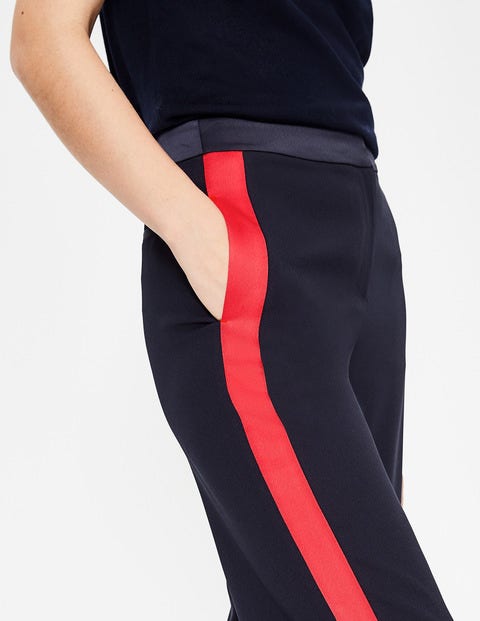 Exeter Wide Leg Trousers - Navy Exeter Wide Leg Trousers - Navy
