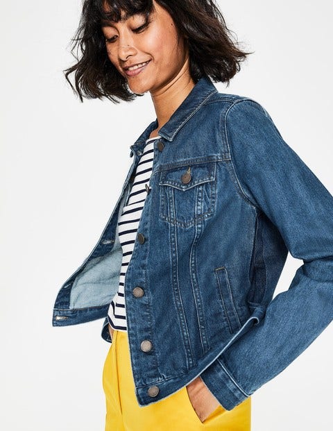 Classic Denim Jacket - Mid Vintage Classic Denim Jacket - Mid Vintage