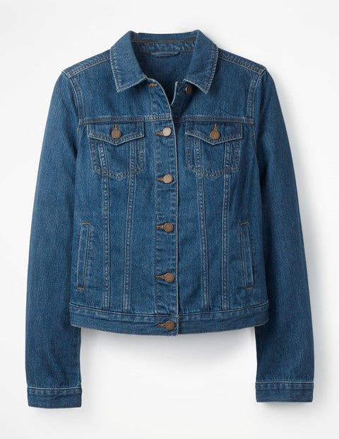 Classic Denim Jacket - Mid Vintage Classic Denim Jacket - Mid Vintage