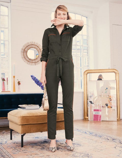 Jessie Jumpsuit - Classic Khaki Jessie Jumpsuit - Classic Khaki