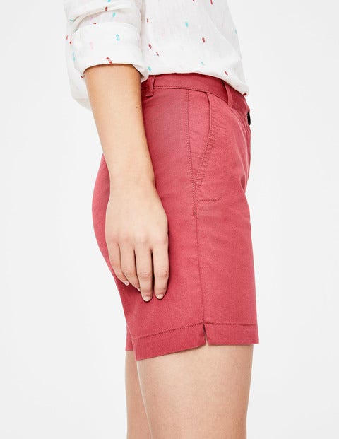Helena Chino Shorts - Rouge Helena Chino Shorts - Rouge