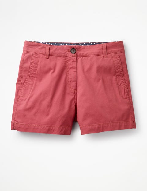 Helena Chino Shorts - Rouge Helena Chino Shorts - Rouge