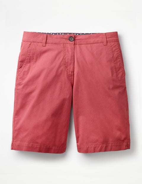 Helena Chino Shorts - Rouge Helena Chino Shorts - Rouge