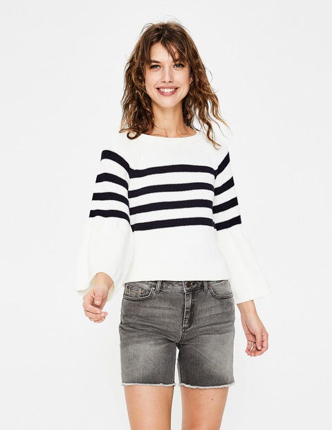 Salcombe Shorts - Grauer Denim Salcombe Shorts - Grauer Denim