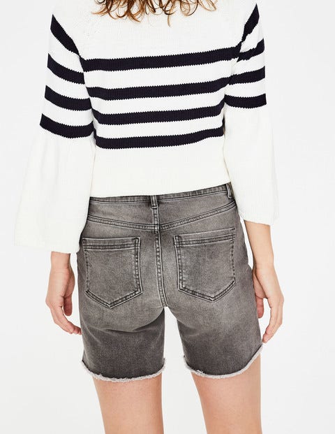 Salcombe Shorts - Grauer Denim Salcombe Shorts - Grauer Denim