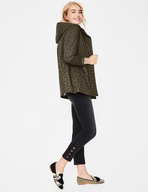 Riley Waterproof Jacket - Khaki & Navy, Brand Spot Riley Waterproof Jacket - Khaki & Navy, Brand Spot