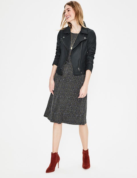 Wren Biker Jacket - Navy Wren Biker Jacket - Navy