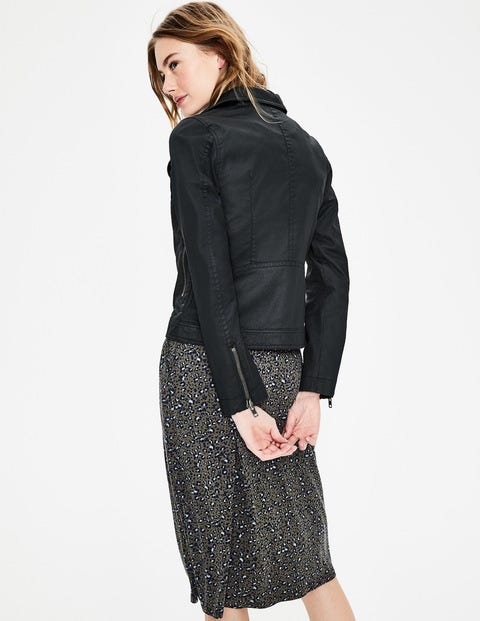 Wren Biker Jacket - Navy Wren Biker Jacket - Navy