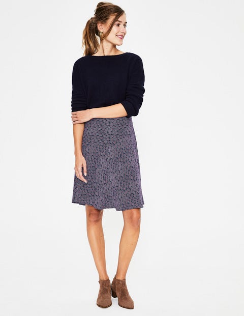 Virginia Skirt - Navy, Floral Spray Virginia Skirt - Navy, Floral Spray