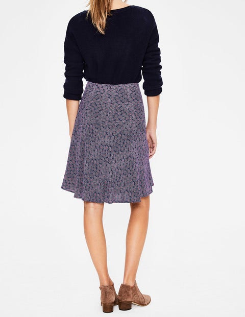 Virginia Skirt - Navy, Floral Spray Virginia Skirt - Navy, Floral Spray