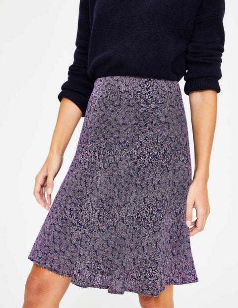 Virginia Skirt - Navy, Floral Spray Virginia Skirt - Navy, Floral Spray