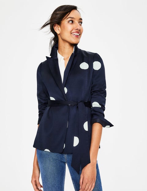 Rhea Blazer - Navy, Mega Spot Rhea Blazer - Navy, Mega Spot