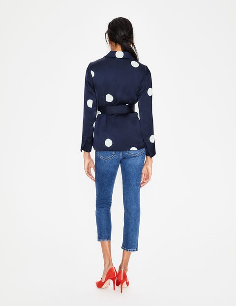 Rhea Blazer - Navy, Mega Spot Rhea Blazer - Navy, Mega Spot