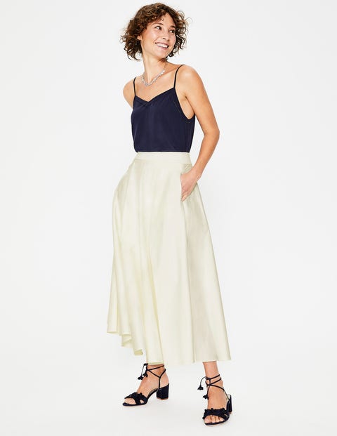 Delilah Midi Skirt - Ivory Delilah Midi Skirt - Ivory