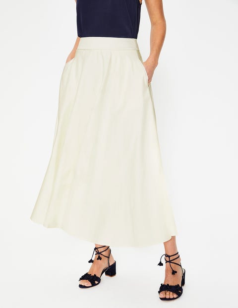 Delilah Midi Skirt - Ivory Delilah Midi Skirt - Ivory