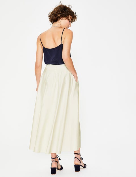 Delilah Midi Skirt - Ivory Delilah Midi Skirt - Ivory