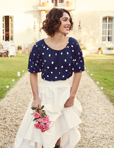 Delilah Midi Skirt - Ivory Delilah Midi Skirt - Ivory