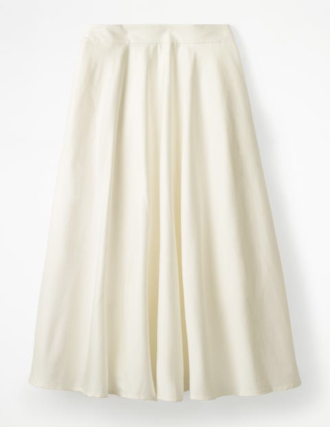 Delilah Midi Skirt - Ivory Delilah Midi Skirt - Ivory