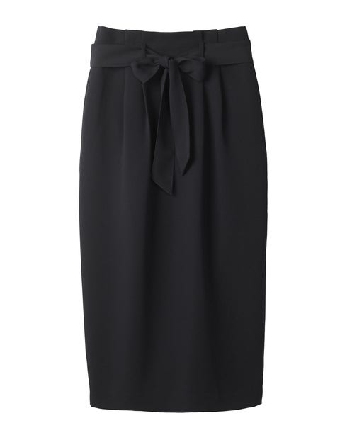 Jupe Melina À Taille Froncée - Noir Jupe Melina À Taille Froncée - Noir