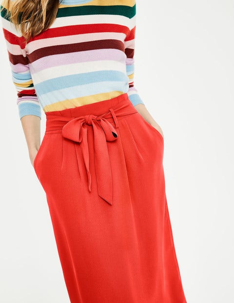 Melina Paperbag Skirt - Red Pop Melina Paperbag Skirt - Red Pop