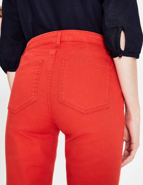 Cambridge Ankle Skimmer Jeans - Red Pop Cambridge Ankle Skimmer Jeans - Red Pop