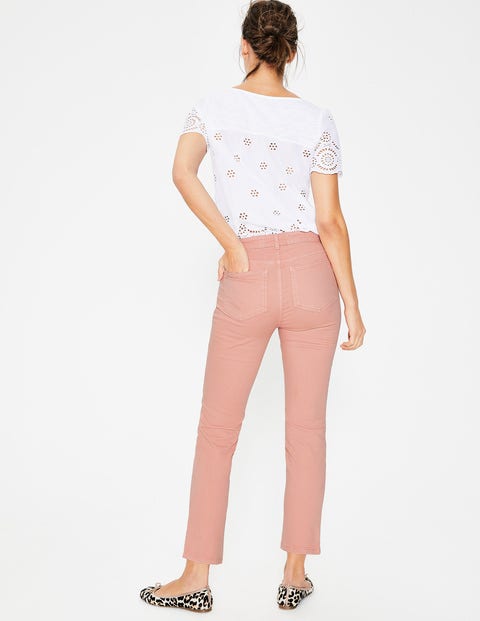 Cambridge Ankle Skimmer Jeans - Chalky Pink Cambridge Ankle Skimmer Jeans - Chalky Pink