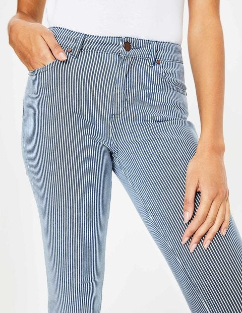 Cambridge Ankle Skimmer Jeans - Ticking Stripe Cambridge Ankle Skimmer Jeans - Ticking Stripe