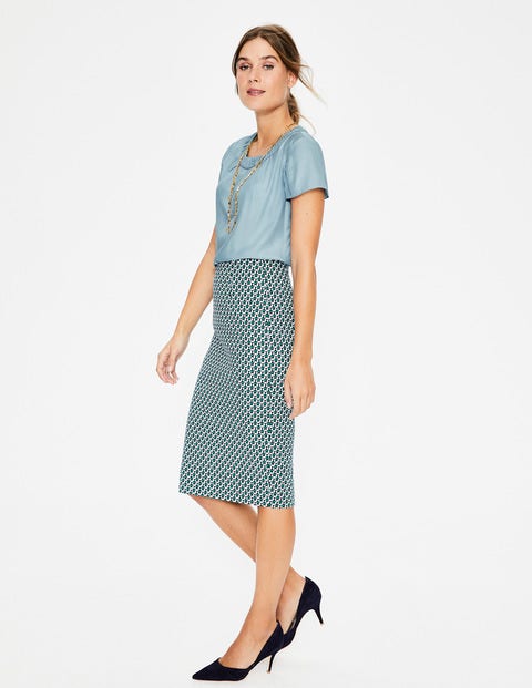 Carey Top - Heron Blue Carey Top - Heron Blue