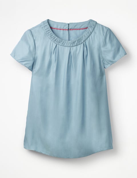 Carey Top - Heron Blue Carey Top - Heron Blue