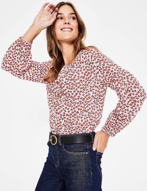 Esme Blouse - Conker Crocus Flower Esme Blouse - Conker Crocus Flower